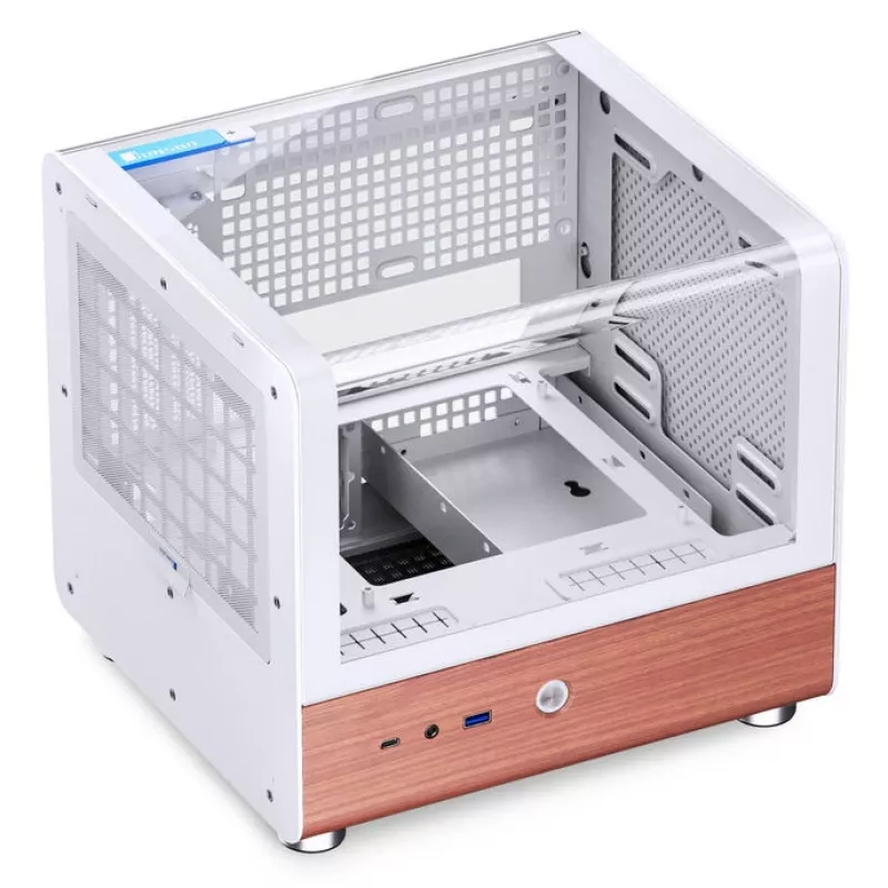 Caja Jonsbo TK-0 uds., mini-torre, Mini-ITX, cristal,