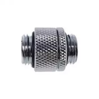 Alphacool Eiszapfen racor de doble nippell giratorio G1/4 macho a G1/4 macho - cromo (17245)