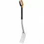 Horquilla de jardín Fiskars FS XACT 1070716 con mango ergonómico, ligera
