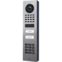 Videoportero DoorBird D1102KV — acero inoxidable, 1080p, teleobjetivo, 140° horizontal, IP65, IK08