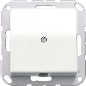 Toma de corriente Jung AS 590 A WW, blanco, carcasa de duroplast, diámetro de entrada 1,3 cm