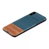 Funda para smartphone man and wood para iPhone XS Max — Denim negro