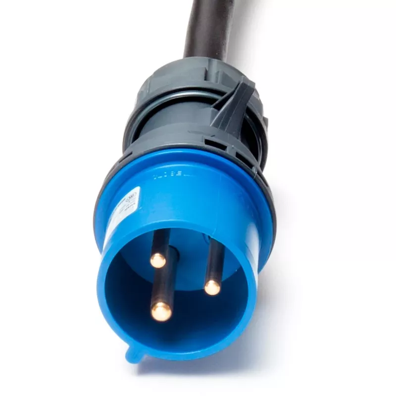 Adaptador de seguridad JUICE CONNECTOR, CEE32 / 230V, monofásico (azul, para JUICE BOOSTER 2)