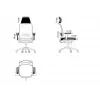SPECTRUM silla de oficina ergonómica negra