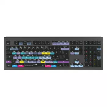 Teclado Logickeyboard ASTRA 2 USB QWERTZ Negro Tamaño completo 104 teclas