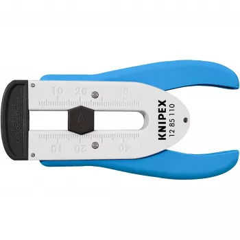 Pelacables 12 85 110 SB para fibra óptica, herramienta pelacables/pelamanguitos (azul/blanco)