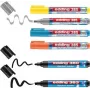 Rotuladores para flipchart Edding 385/380/383 colores surtidos 1,0–5,0 mm, pack de 6