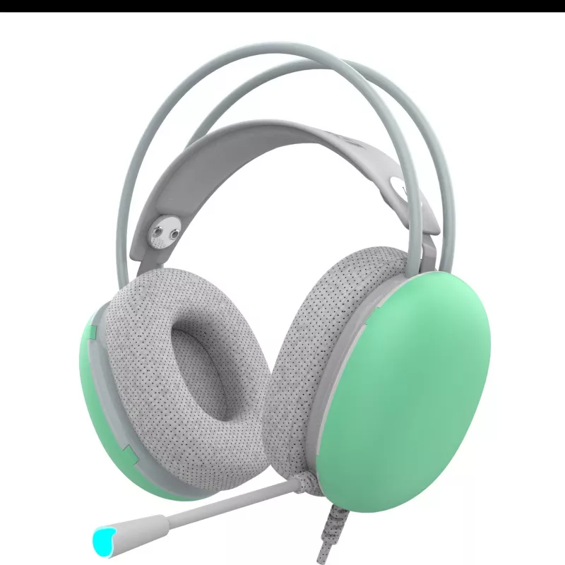 Cian Technology GmbH Headset gaming INCA IGK-X8Y 7.1 USB RGB-LED turquesa - Headset