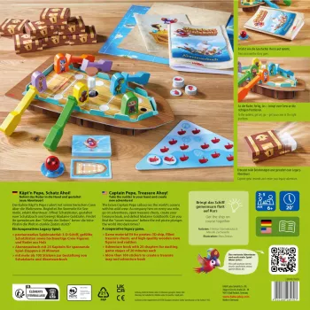 Captain Pepe Tesoro Ahoi, juego de mesa