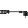 Cable de alimentación Bachmann 375.040 negro 3 m