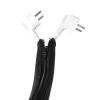 Tubo para cables LogiLink con cremallera, 2,0 m, gris de poliéster, resistente a la abrasión, a la tracción y a la deformación, resistente a los impactos, - 1 ud. (KAB0074)