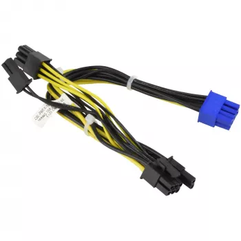 Supermicro - CBL-PWEX-1017 Cable de alimentación GPU - alimentación interna, 8 pines a PCIe Power (6+2) de 8 pines 20 cm