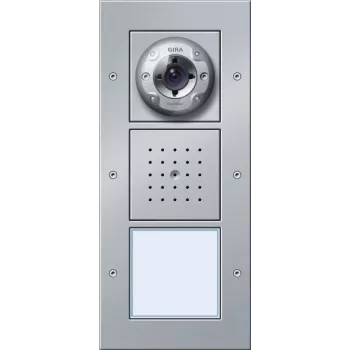 Placa de acceso de vídeo sobreponer marco simple aluminio 126965 (126965)