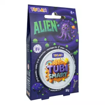 Pasta de modelar TUBAN Tubi Smart – Alien, lila, 50 g