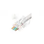 Lanview LVN125306 Conector de cable RJ45, transparente