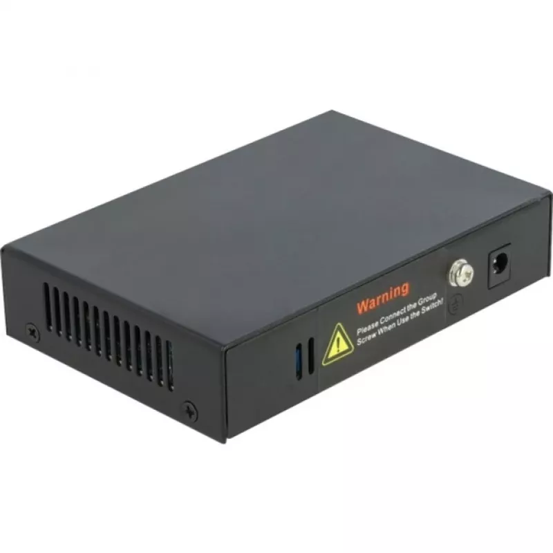 Conmutador de red DeLOCK 87764 Gigabit Ethernet PoE negro