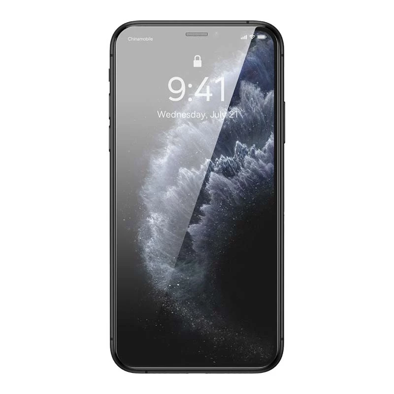 Protector de pantalla de cristal templado Baseus SGBL060302 para iPhone XS Max / 11 Pro Max 0,3 mm 2 uds.