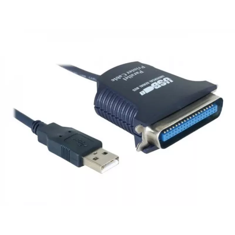Cable USB a impresora DeLOCK 82001 1,8 m negro