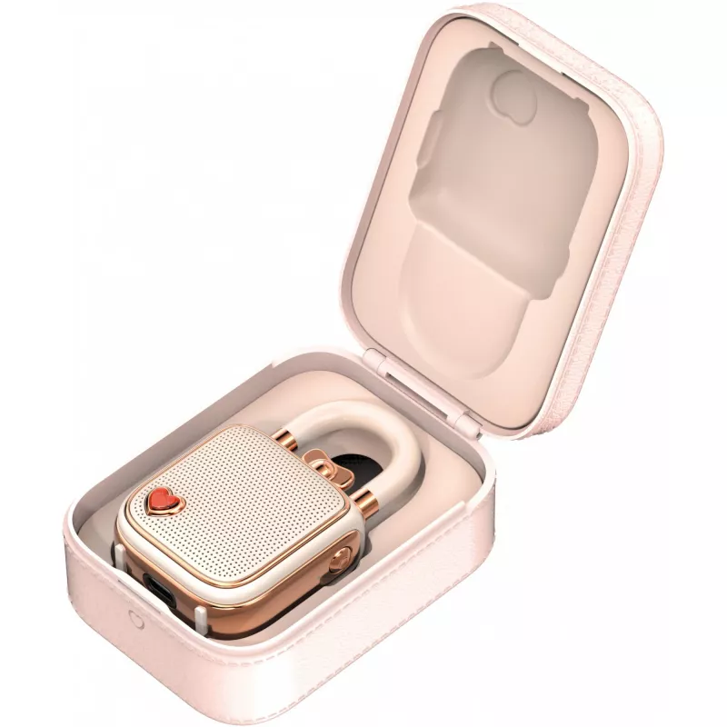 Altavoz portátil mono Divoom LoveLock rosa