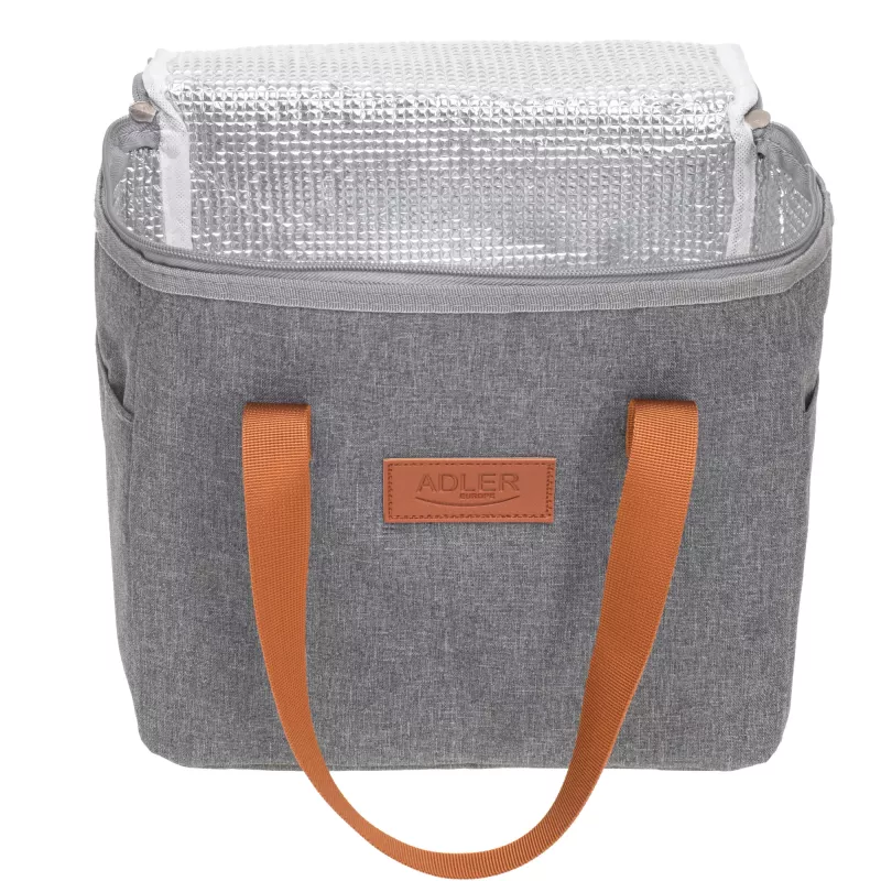 Bolsa térmica Adler AD 4523, capacidad 10 L, bolsa isotérmica blanda para alimentos y bebidas