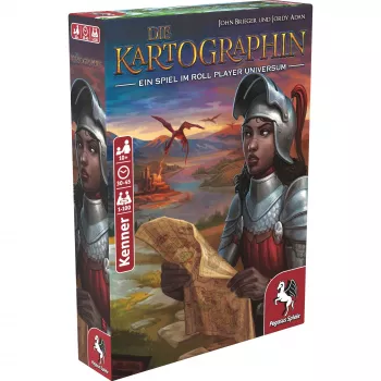 Pegasus Spiele Die Kartographin juego de mesa