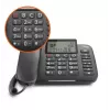 Gigaset DL380 teléfono con cable, negro