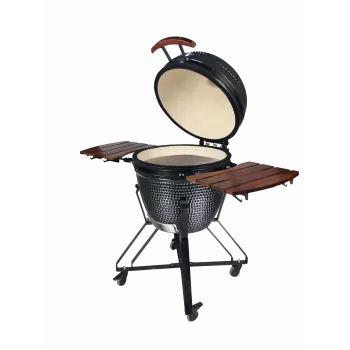 TunaBone | Mesas laterales para parrilla Kamado Classic 21 pulgadas talla M, set de 2 uds.