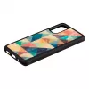 Funda protectora iKins para Samsung Galaxy S20 — Mosaic negro