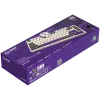 LORGAR KBP7075W, Teclado gaming mecánico 75% inalámbrico Pro, Beige, distribución EN