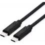 Cable USB ROLINE 11.02.9082-10 USB4 Gen 3x2 1 m USB C negro