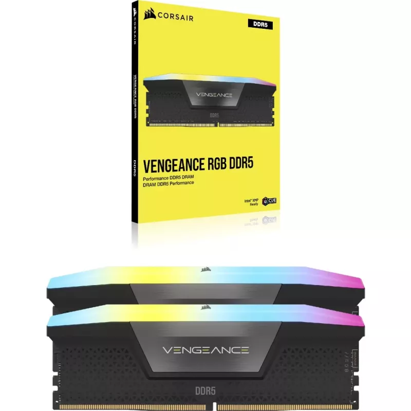 DIMM 48 GB DDR5-6400 (2x 24 GB) Dual-Kit (negro, CMK48GX5M2B6400C36, Vengeance, INTEL XMP)