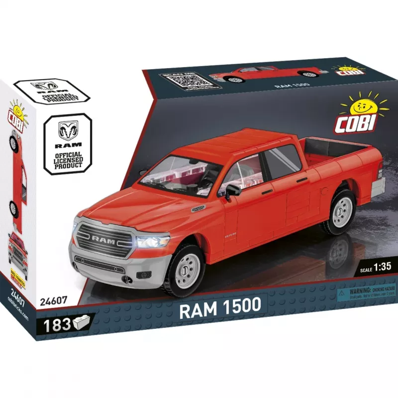 Juguete de construcción Cobi RAM 1500 24607 modelo 2 en 1, configuraciones intercambiables
