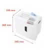 HSM shredstar X8 destructora de documentos, 4,5 x 30 mm + mecanismo de corte de CD independiente