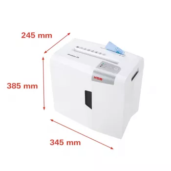 HSM shredstar X8 destructora de documentos, 4,5 x 30 mm + mecanismo de corte de CD independiente