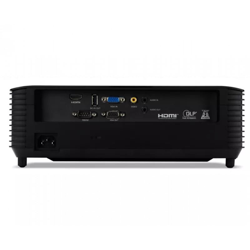 Proyector Acer X1328WHn DLP WXGA 5000 lúmenes ANSI, 16:10, lámpara, RS-232
