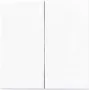 Tapa de interruptor de pared JUNG A 595 WW blanca – tapa simple, acabado blanco