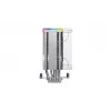 Disipador CPU DeepCool AK500S Digital SE – 5 heatpipes, ventilador FDB de 120 mm, PWM, Multi-LED, blanco, compatible con Intel LGA1150 y zócalos AMD