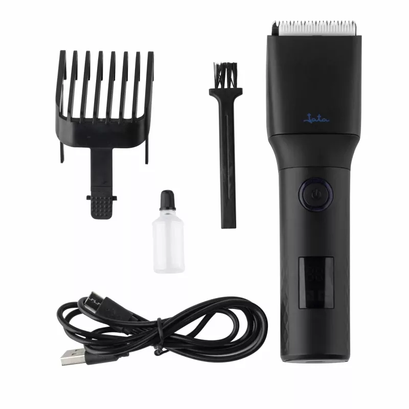 Cortapelos JATA JBCP3700 Negro indicador LED 100 min de autonomía