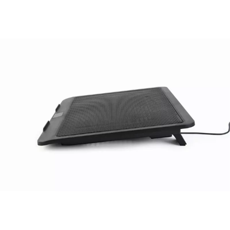 Soporte para portátil Gembird NBS-1F15-04 para portátiles de hasta 15 inch, negro, ABS, 330×250×25 mm