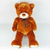 Peluche mascota osito de peluche con lazo 70 cm marrón