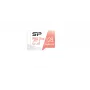 Tarjeta microSDXC Silicon Power Superior 128GB UHS‑I Class 10 U3 V30, 100/80 MB/s, blanco/melocotón