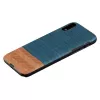 Funda para smartphone man and wood para iPhone XR – Denim negro funda protectora
