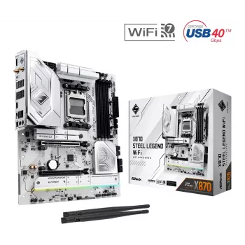 Placa base ASRock X870 Steel Legend WiFi AM5 ATX