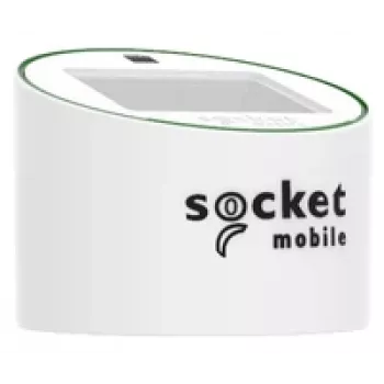 Lector de códigos QR de mano Socket Mobile SocketScan S320 con Secure Pad, blanco