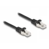 Cable de red DeLOCK conector macho RJ50 a conector macho RJ50 S/FTP 0,25 m negro