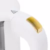 Hervidor de agua Adler AD 1305WG — 1,7 l, 2200 W, vidrio/plástico, blanco/dorado/transparente