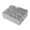 Carcasa de aluminio Akasa para Raspberry Pi 4B con kit térmico - plateada (A-RA09-M1S)