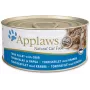 APPLAWS filete de atún con cangrejo en caldo – comida húmeda para gatos – 70g