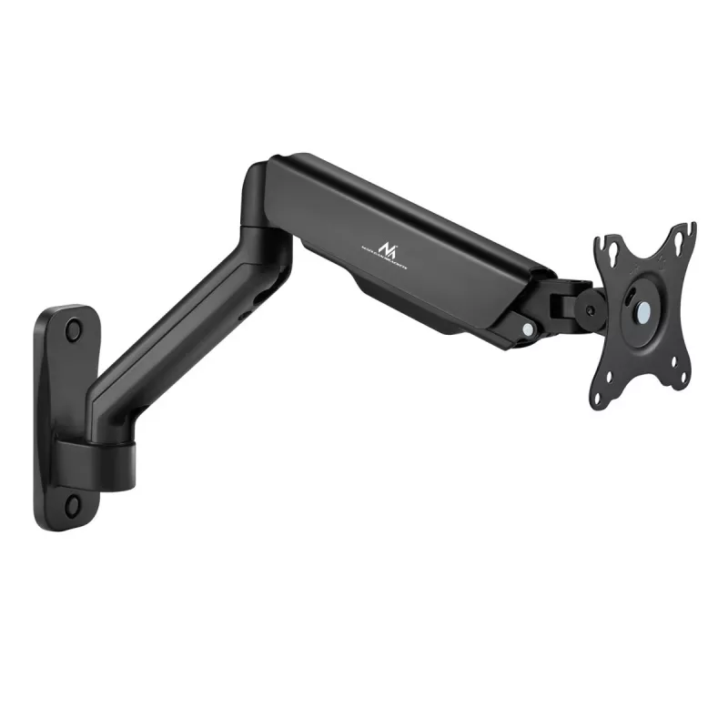 Soporte de pared para monitor MACLEAN MC-332, compatible con pantallas de 17 inch a 32 inch, inclinación fija, compatible con VESA