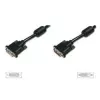 Cable alargador DVI-D DIGITUS 2 m, DVI-D a DVI-D, negro